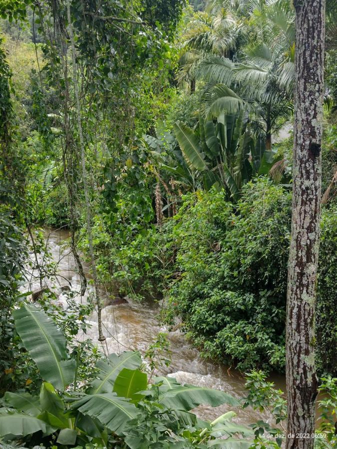 Hospedaria E Camping Quintal Do Mundo Lumiar Dış mekan fotoğraf